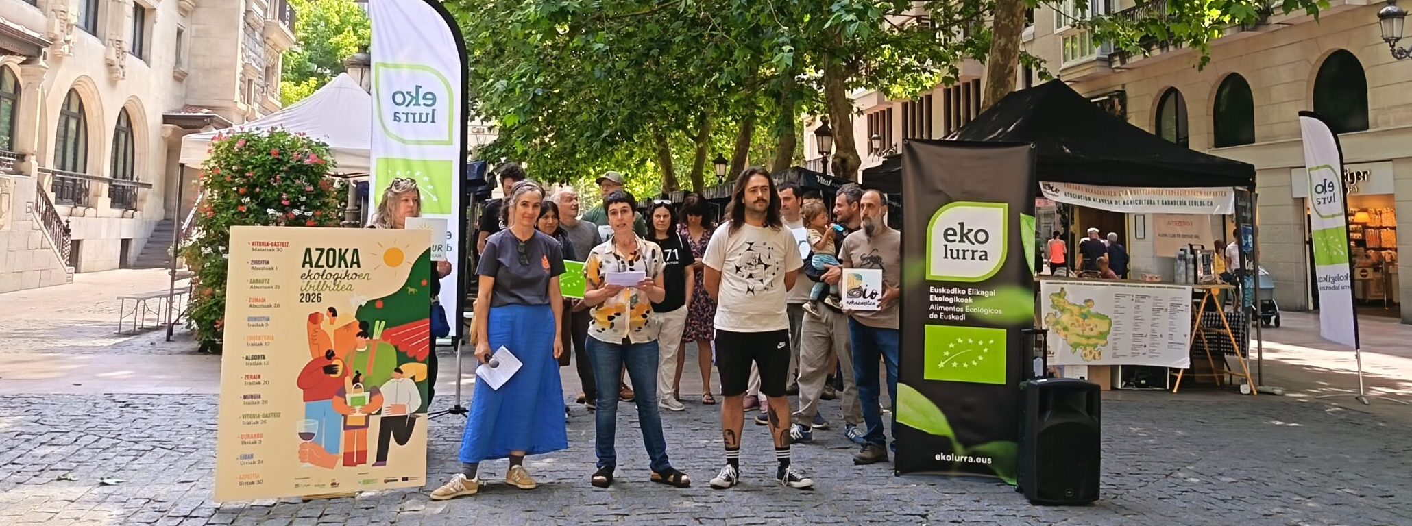Martxan da Azoka Ekologikoen Ibilbidea